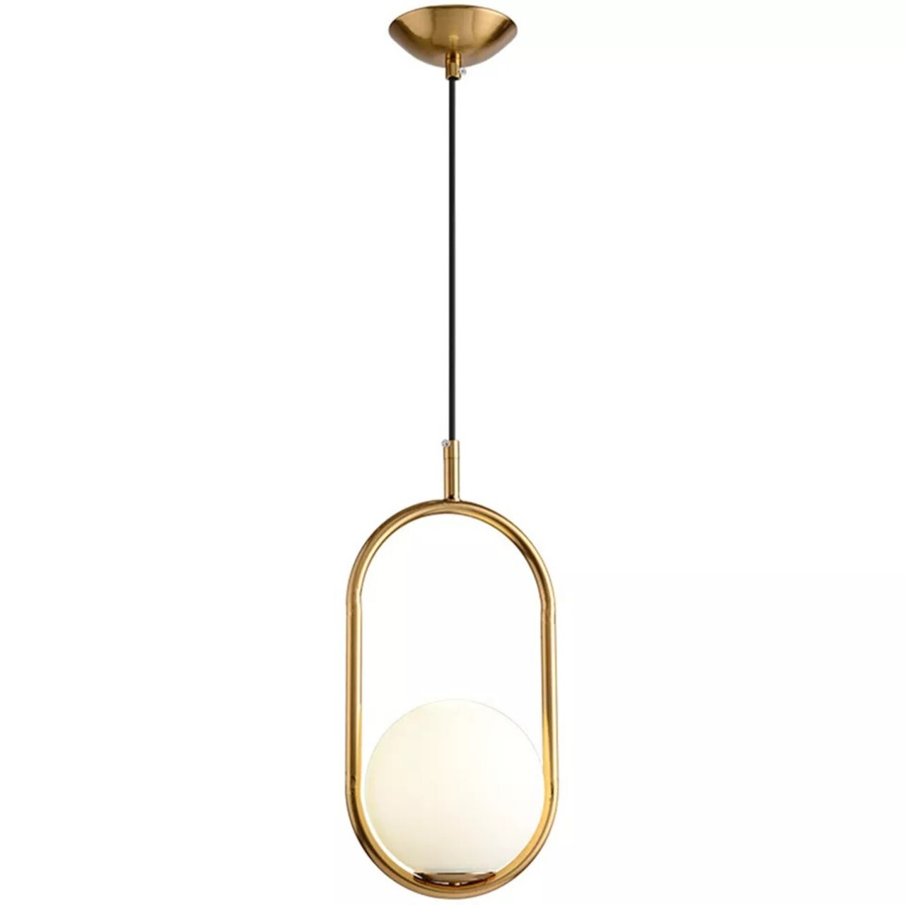 Modern Glass Hanging Lamp Pendant Lamp Fixture Ball LED Ceiling Light Home Decor